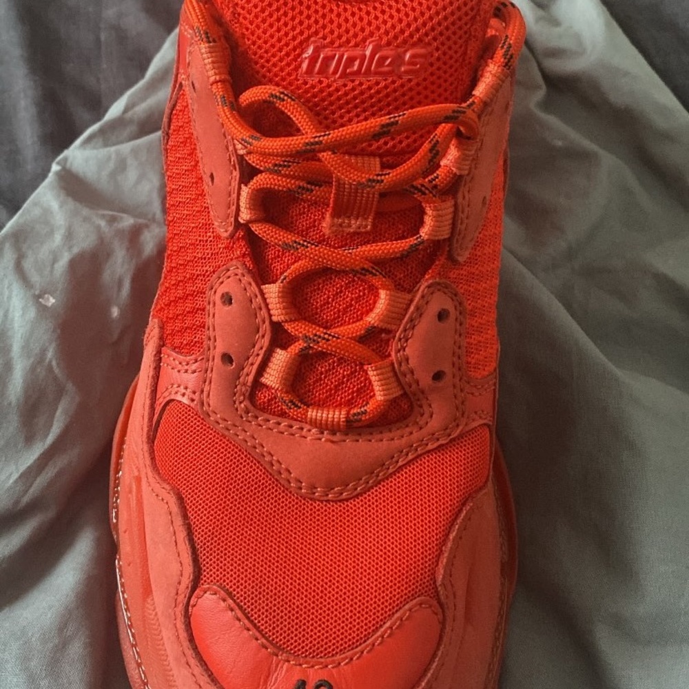 Red Athletic Sneakers